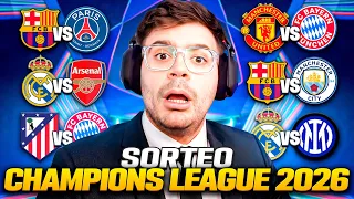SORTEO CHAMPIONS 2026: ¿CUALES SON LOS CRUCES MÁS DIFICILES? ¿LOS MEJORES PARTIDOS? ANÁLISIS SERIO.