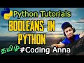 Booleans in Python Python Tutorials in Tamil