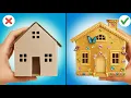 Download Lagu बजट से अरबपति के कमरे का मेकओवर! 💖🏠 गुड़ियों के लिए गत्ते का घर!