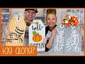 3 DIY Door Tags Gift Tags Door Hangers Fall Front Porch Door Decor