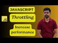 Throttling in Javascript Performance Optimization Javascript interview Questions for MAANG
