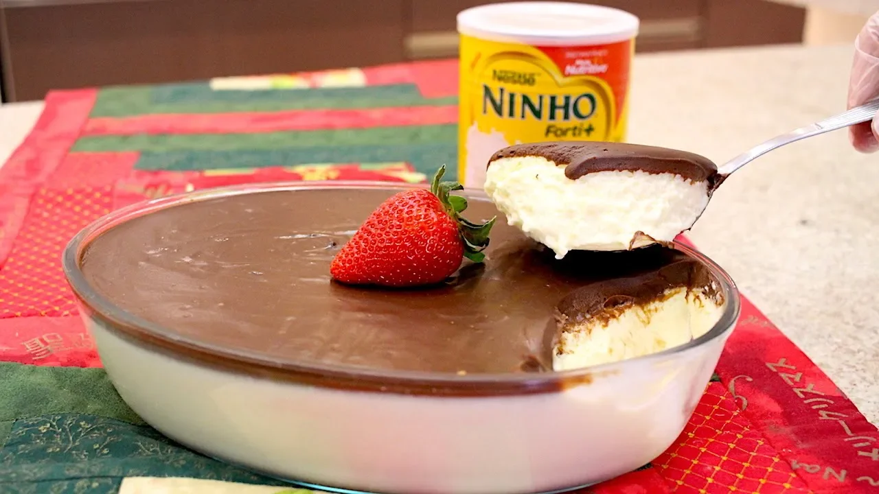 PUDIM CREMOSO DE  MOÇA COM NINHO | COMBINAÇÃO PERFEITA !!! | RECEITAS DA CRIS. 