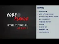 HTML Bangla Tutorial Part 1