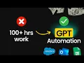 Extract data automate EVERYTHING 10x GPT function calling power
