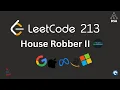 LeetCode 213 House Robber II Circular DP Recursion Memo Beat Interview DP