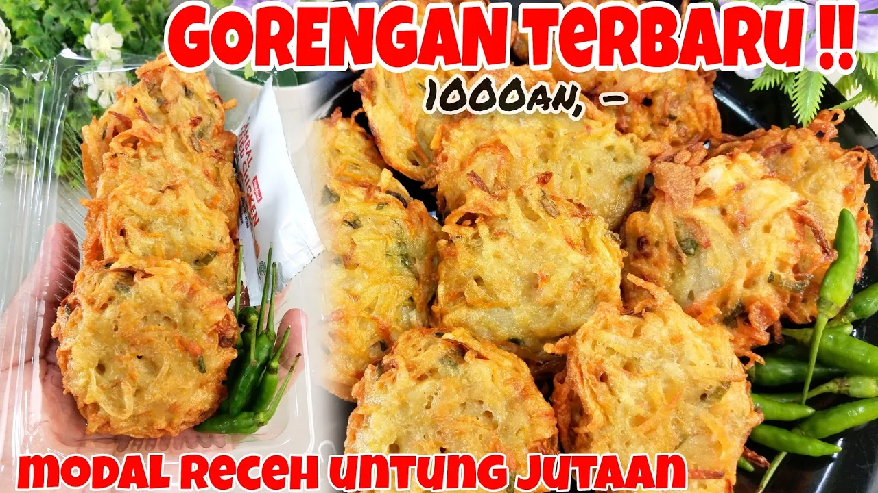 VIRAL‼️GEGARA GORENGAN TERBARU INI BISA BIKIN RUKO 5 PINTU || IDE JUALAN GORENGAN 1000AN TERBARU VIRAL‼️GEGARA GORENGAN TERBARU INI BISA BIKIN RUKO 5 PINTU || IDE JUALAN GORENGAN 1000AN TERBARU