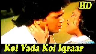 koi vada koi iqraar na kiya video song paap ka ant mohammed aziz govinda madhuri dixit hd