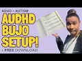 Bullet Journal for AD Autism My AuD Setup That Actually Works