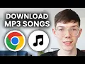 How To Download MP3 Songs From Google Chrome - Tutorial