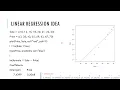 Linear Regression Least Squares Error Gradient Descent Regularization