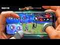 4 Finger Setting⚙️Awm Fast💨GlooWall⚡️Free Fire🔥Handcam😱Gameplay #freefire