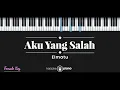 Aku Yang Salah - Elmatu (KARAOKE PIANO - FEMALE KEY)