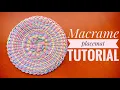 Macrame placemat tutorial