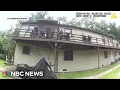 Dramatic shows deck collapse injuring U S Marshals