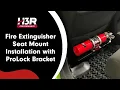 Fire Extinguisher Vehicle Seat Mount and Bracket Installation from H3R Performance - Updated