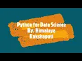 Python for Data Science Lesson 1 - Object oriented concepts