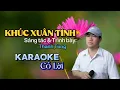 Download Lagu Khúc Xuân Tình - karaoke có lời beat gốc Thanh Tùng