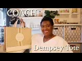 COACH DEMPSEY TOTE 40 REVIEW