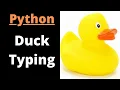 Duck Typing in Python
