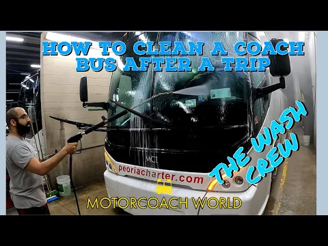 Download MP3 Cleaning a Coach bus after a trip | The Wash Crew