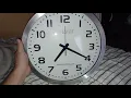 Radio controlled analog wall clock