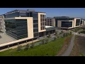 Aerial views of Stanford Redwood City