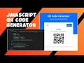Cara Membuat QR Code Generator Pakai Javascript Dengan Mudah