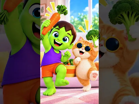 Chips or Broccoli? 🥔🥦 | Fun Kids Song by Doggy Doggy Cartoons