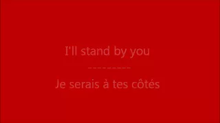 glee ill stand by you paroles u0026 traduction
