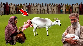 Charwaha Ki Bakri Aur Insan Ka Baccha | Charwaha Ki Bakri Ke Insan Ka Baccha Hone Ka Waqia