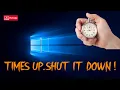 How to set an Automatic Shutdown timer for your pc no APPS needed