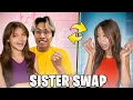 Download Lagu I Swapped My Sister With Zoey for 24 HOURS MP3