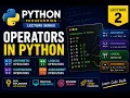 Python Programming Tutorial Operators in Python Explained for Beginners