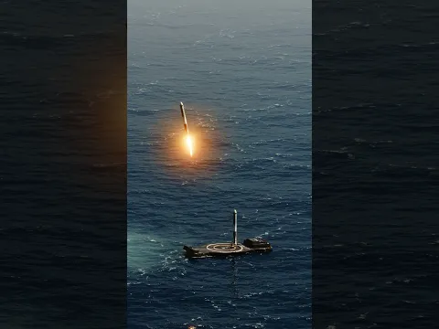 A Shortfall of Gravitas Double #spacex #falcon9landing  #rocket