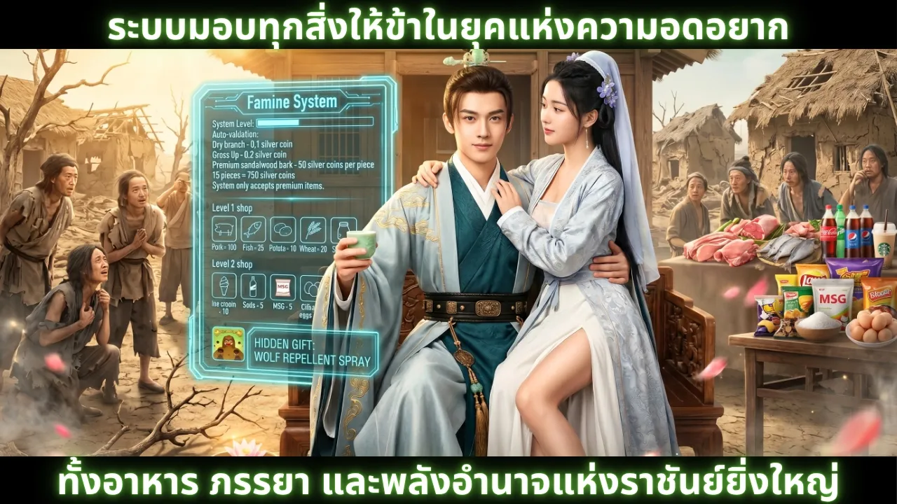 [ซีรีส์จีน] ระบบมอบทุกสิ่งให้ข้าในยุคแห่งความอดอยาก ทั้งอาหาร ภรรยา และพลังอำนาจแห่งราชันย์ยิ่งใหญ่ poster
