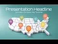 USA States Map - Presentation Template for Prezi