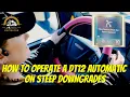 How to Operate a DT12 Automatic Transmission in a 2021 Freightliner Cascadia on Steep Downgrades