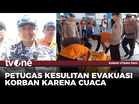 Kapal Nelayan Tenggelam, 1 Tewas & Dua Lainnya dalam Pencarian