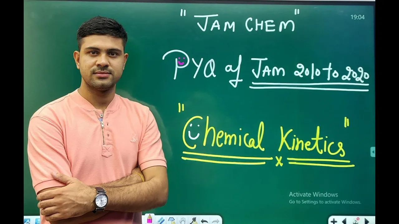 PYQ -IIT JAM Chemistry || Chemical Kinetics || IIT JAM 2022 || JAM Chemistry PYQ