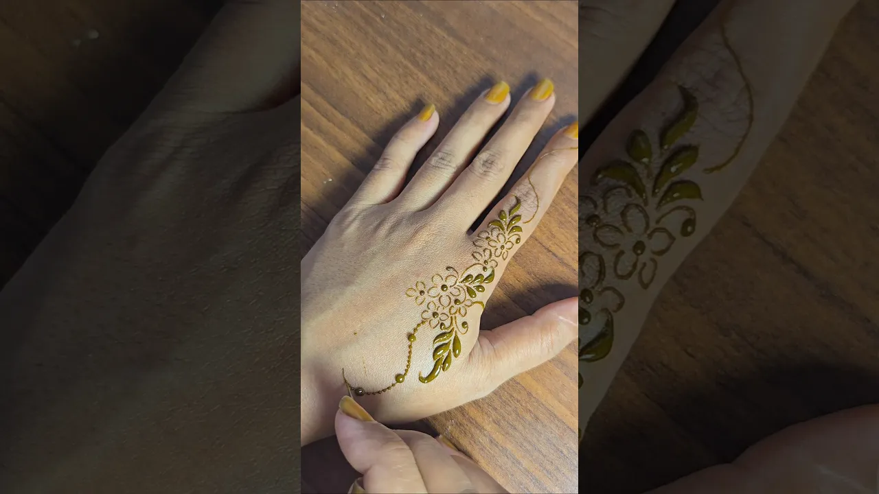 minimal mehndi