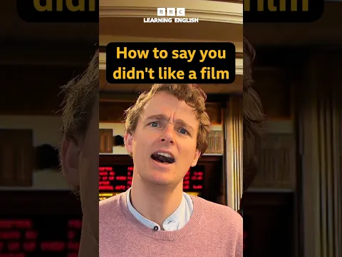 Polite ways to say you didn’t like a film #shorts
