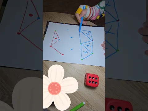 Who Will Win This Dots and Triangle Game Challenge? #games #challenge #fun #couple #boardgames
