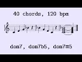 Dom7 Chord 120 bpm Ear Training