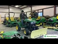 John Deere 425 Tractor Blade 3 Point Demonstration
