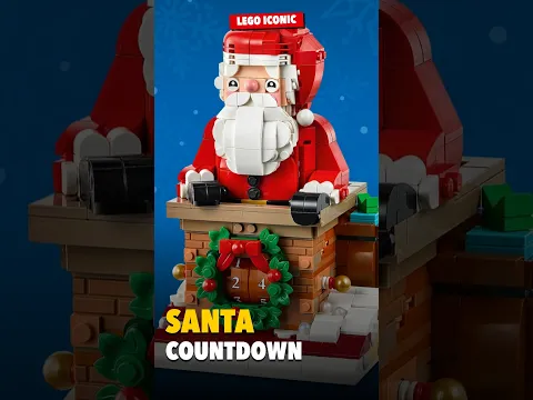 LEGO Santa's Holiday Countdown Revealed — 873-Piece Perpetual Advent Calendar | Iconic Set #40874