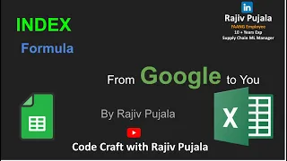 38 Master INDEX with MATCH in Excel Google Sheets Simplified by a Googler