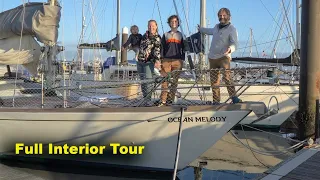 FULL TOUR OF OUR FLOATING TINY HOME  ⛵