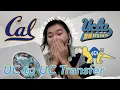 transfer college decision reaction 2022 uc to uc transfer