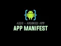 AIDE Tutorial - Android App App Manifest