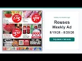 Rouses Weekly Ad 26 - 26 Best Deals
